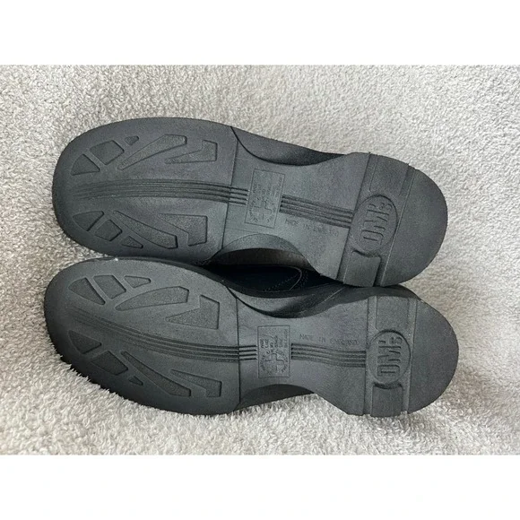 Dr Martens Black Leather Air Cushioned Sole Oxford Shoes Size 5 Chunky Y2K - Picture 10 of 12